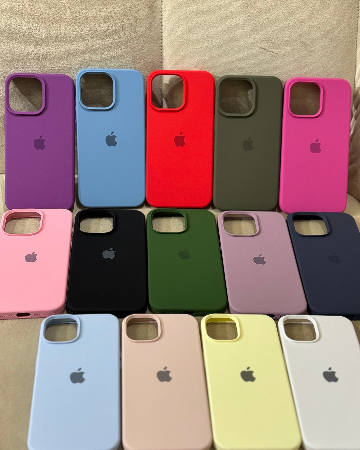 Apple Silicone Case (14 & 13 Series)
