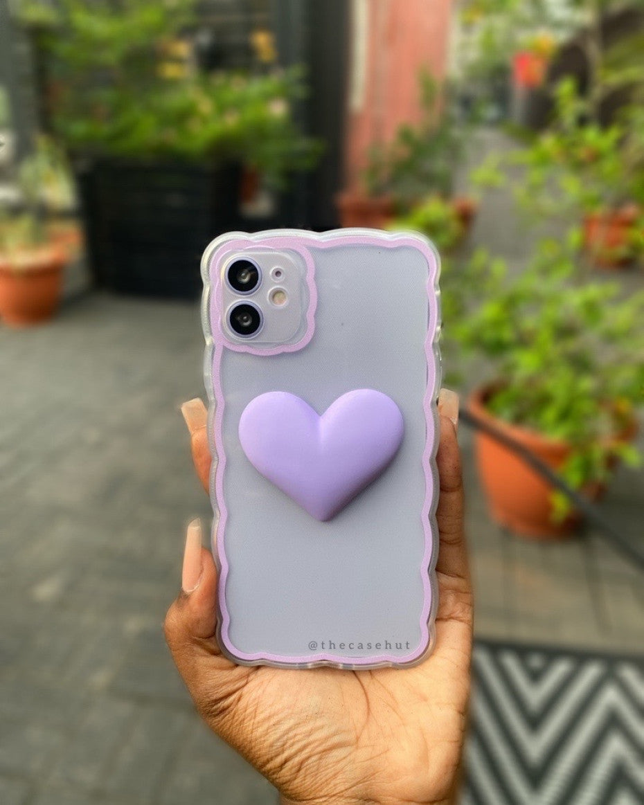 Heart Clear Case