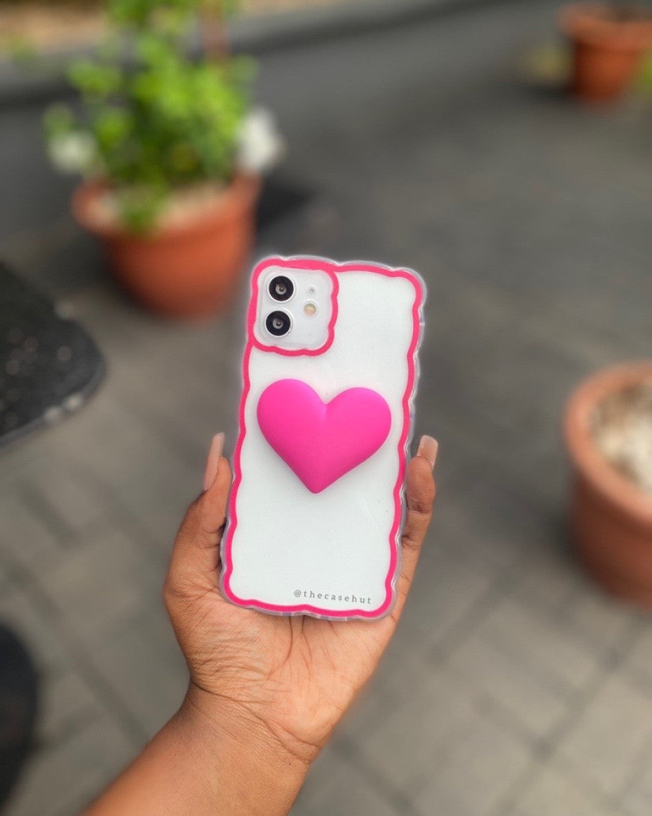 Heart Clear Case