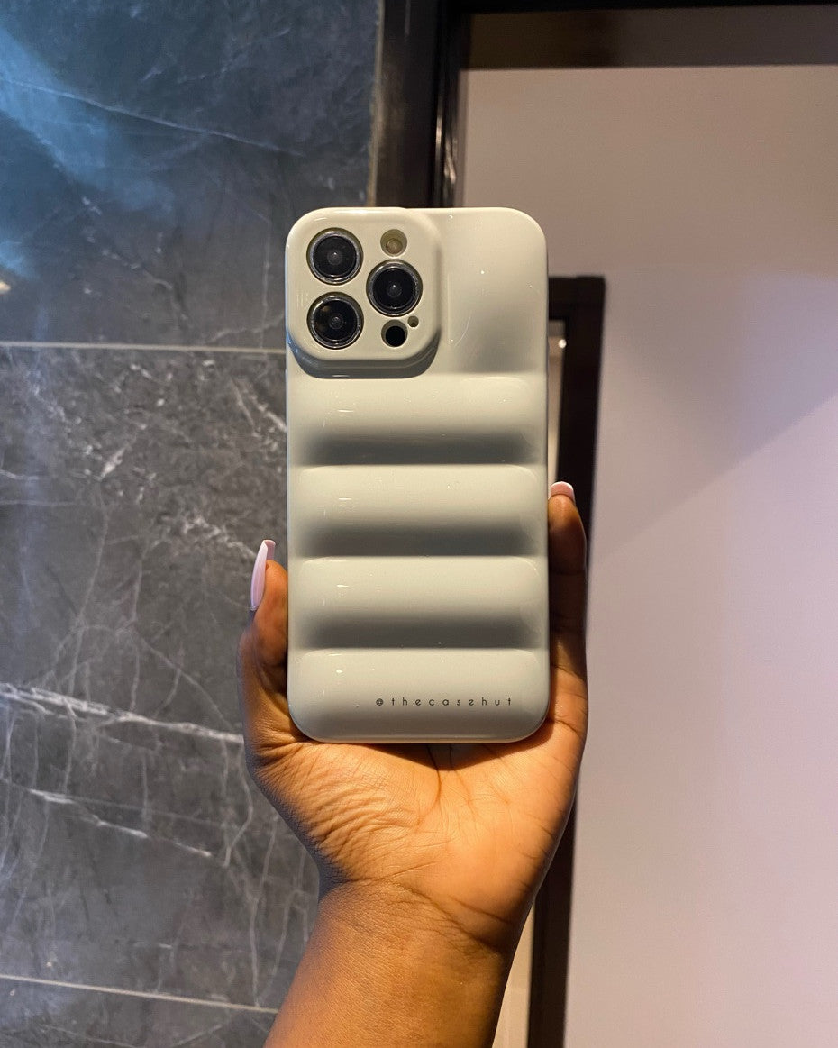 Tea Green Puffer Case