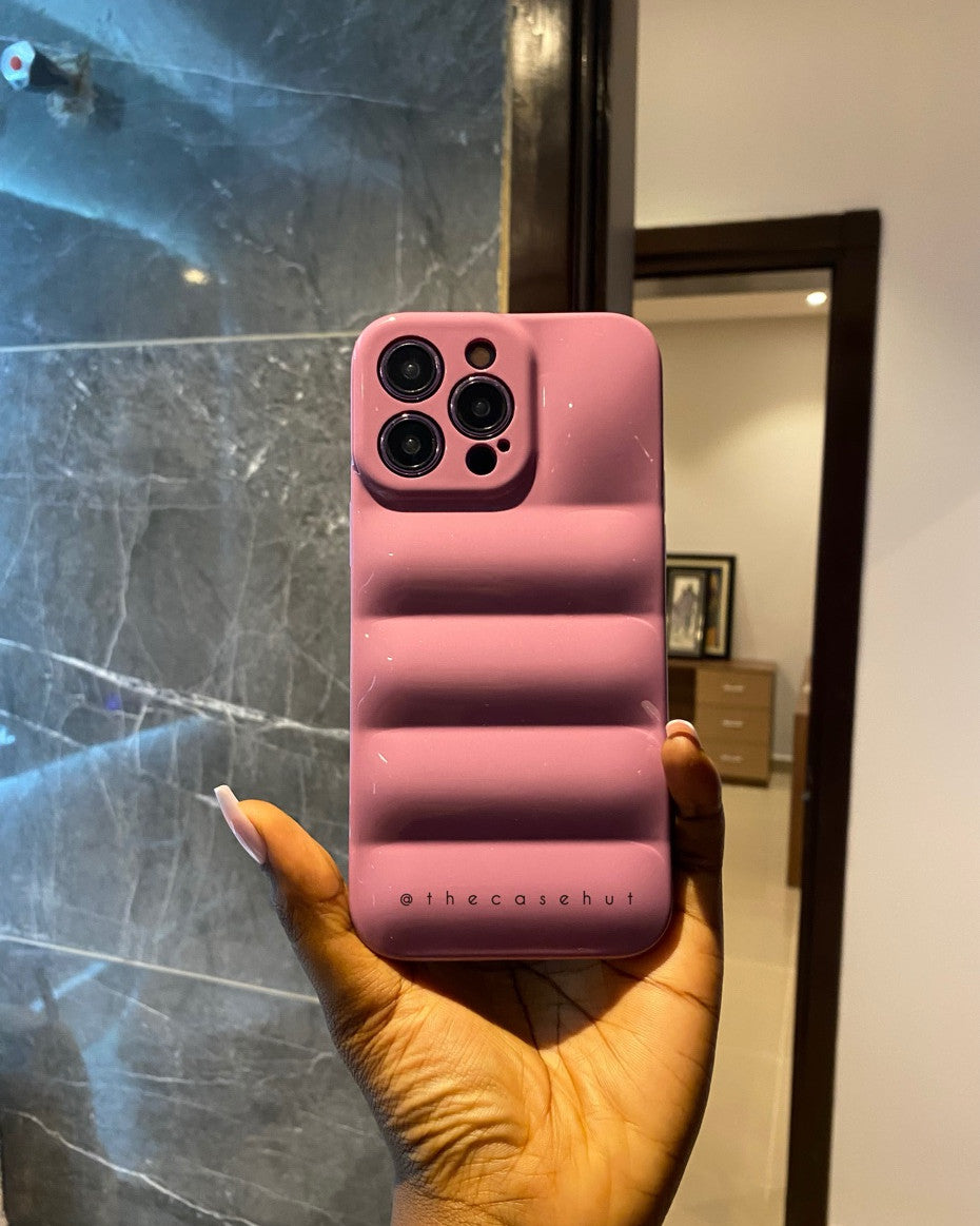 Mauve Puffer Case