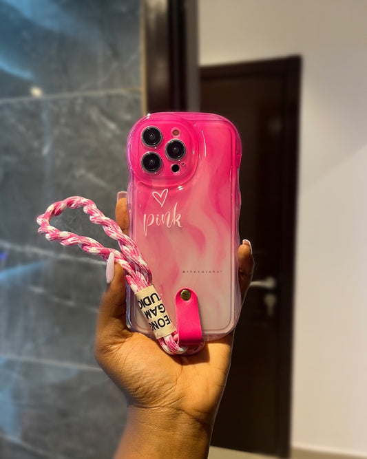 Pink Swirl Translucent Case