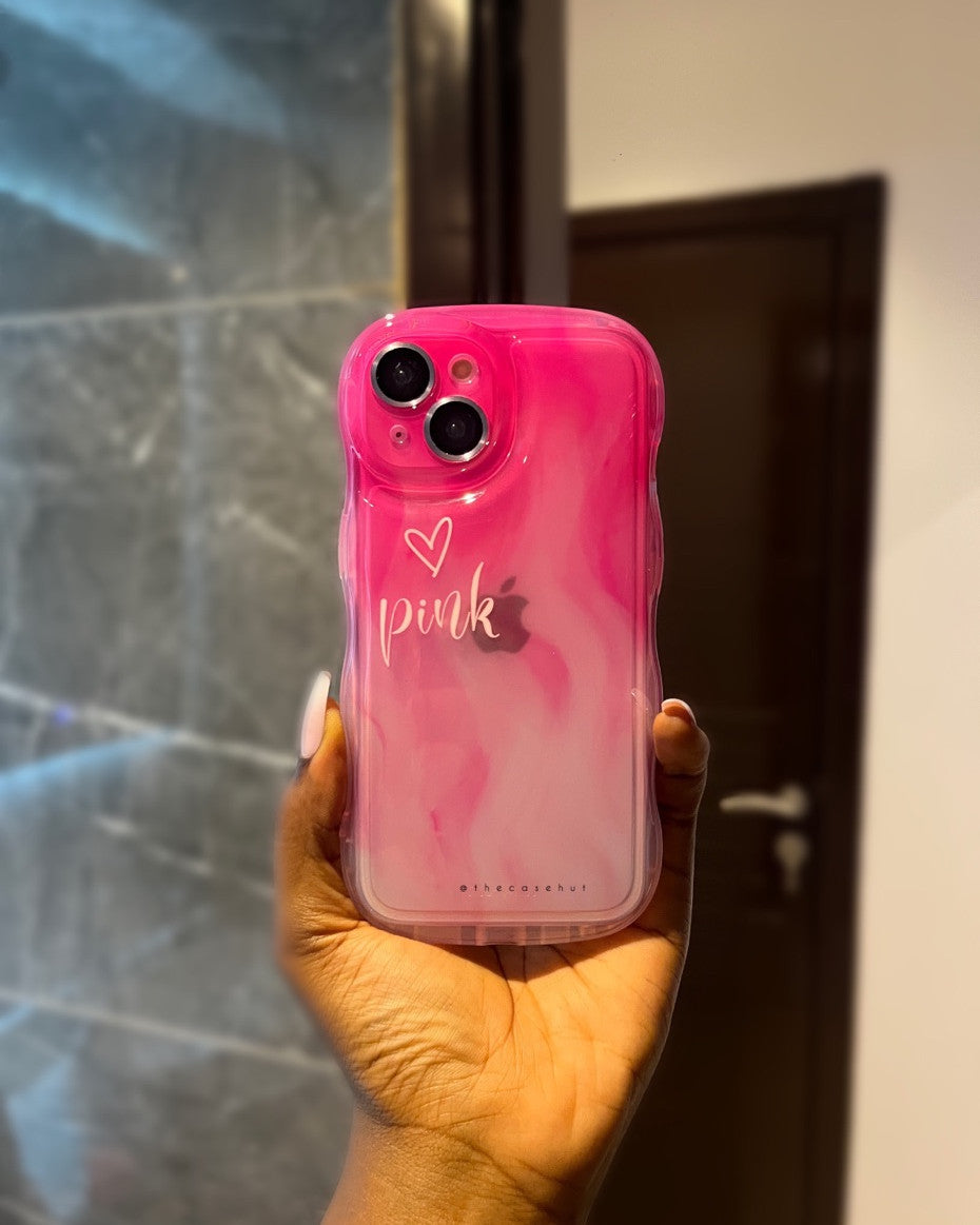 Pink Swirl Translucent Case