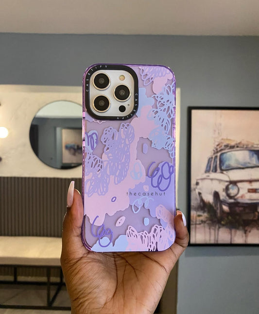 Purple Chaotic Art Case