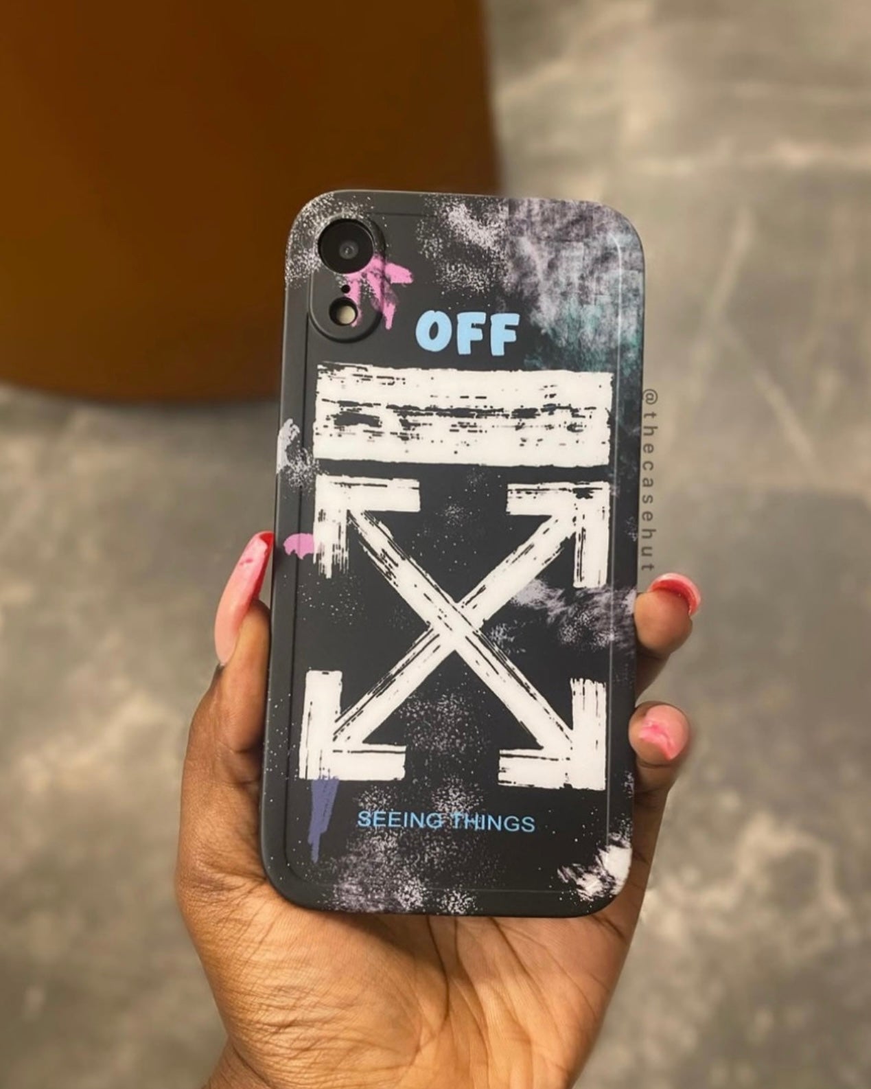 Color Splash Off-white Case