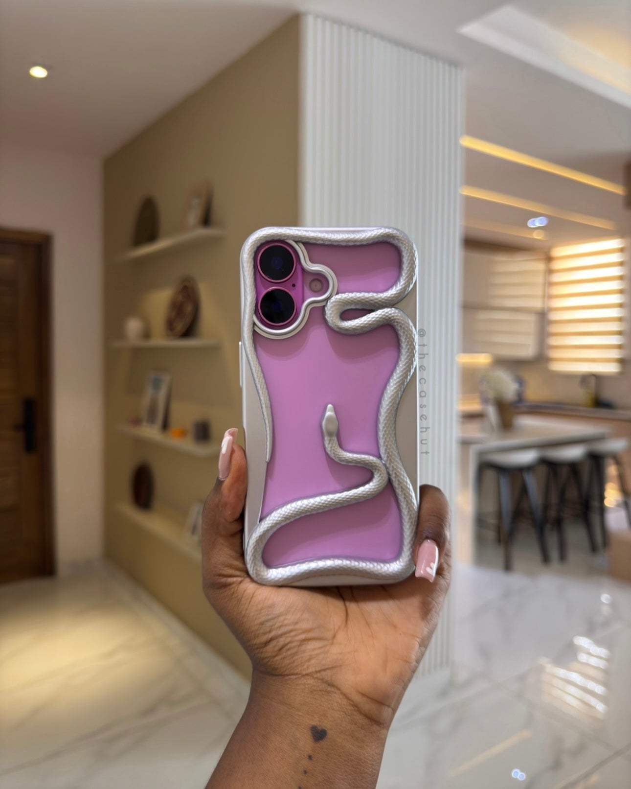 Silver Venom Hollow Case