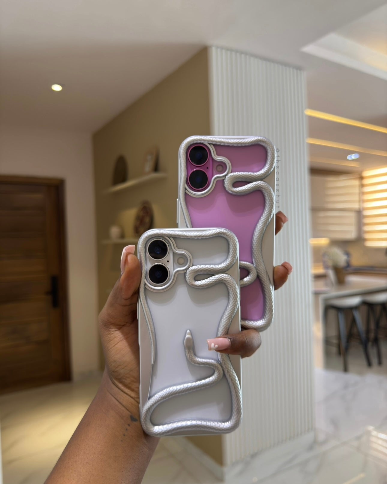 Silver Venom Hollow Case