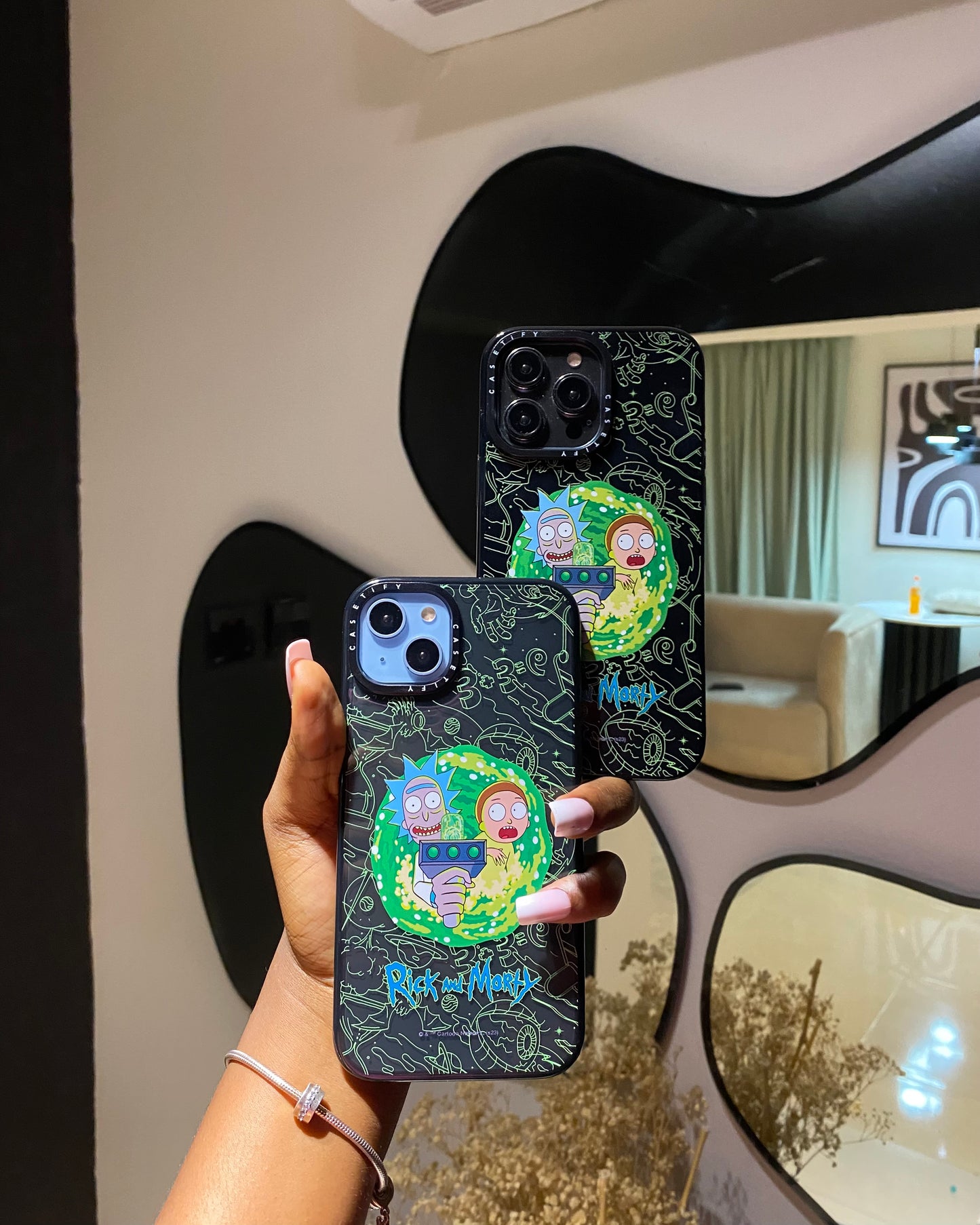 Black Rick & Morty case