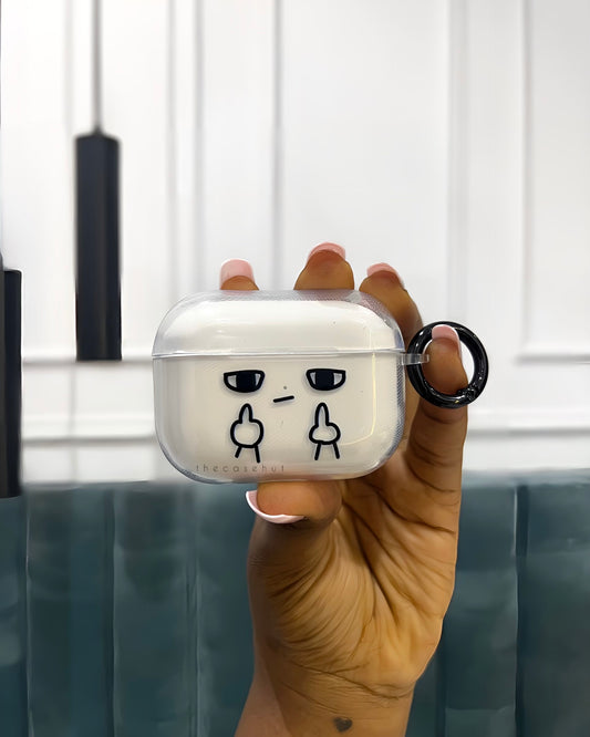 Clear Finger Airpods Case
