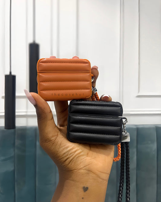 Square Leather Airpods Case
