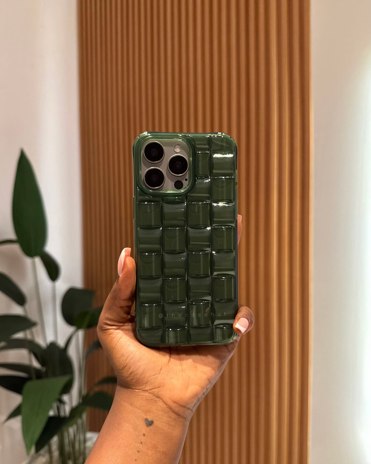 Prism Grid Clear Case