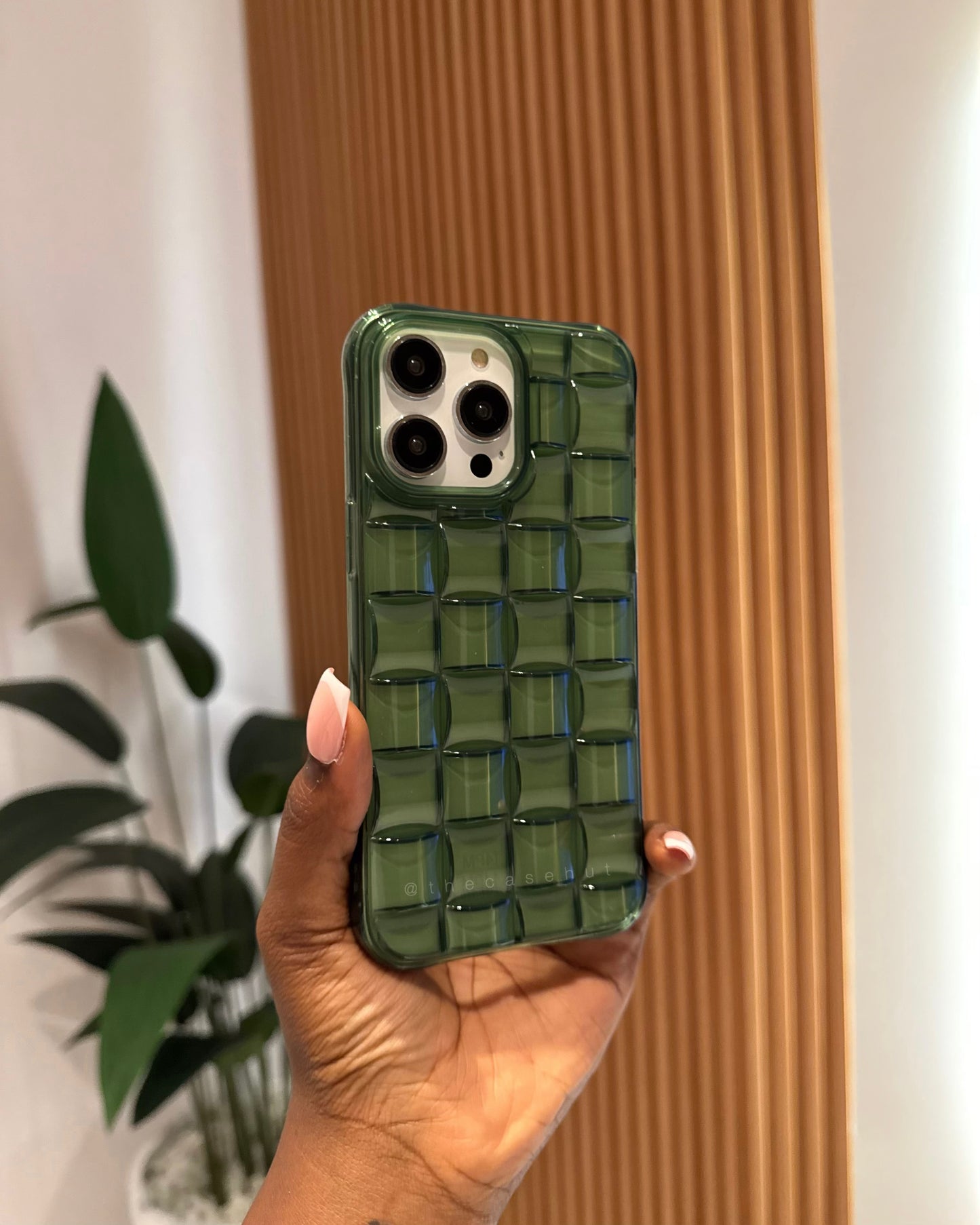 Prism Grid Clear Case