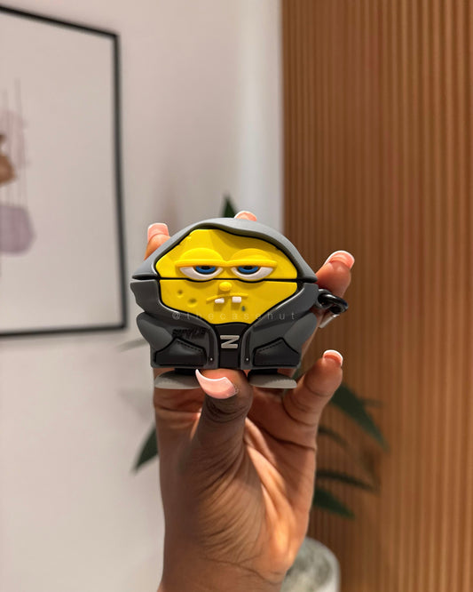Cool 3D Spongebob Airpods Case
