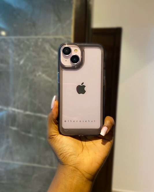 Black Rim Clear Case