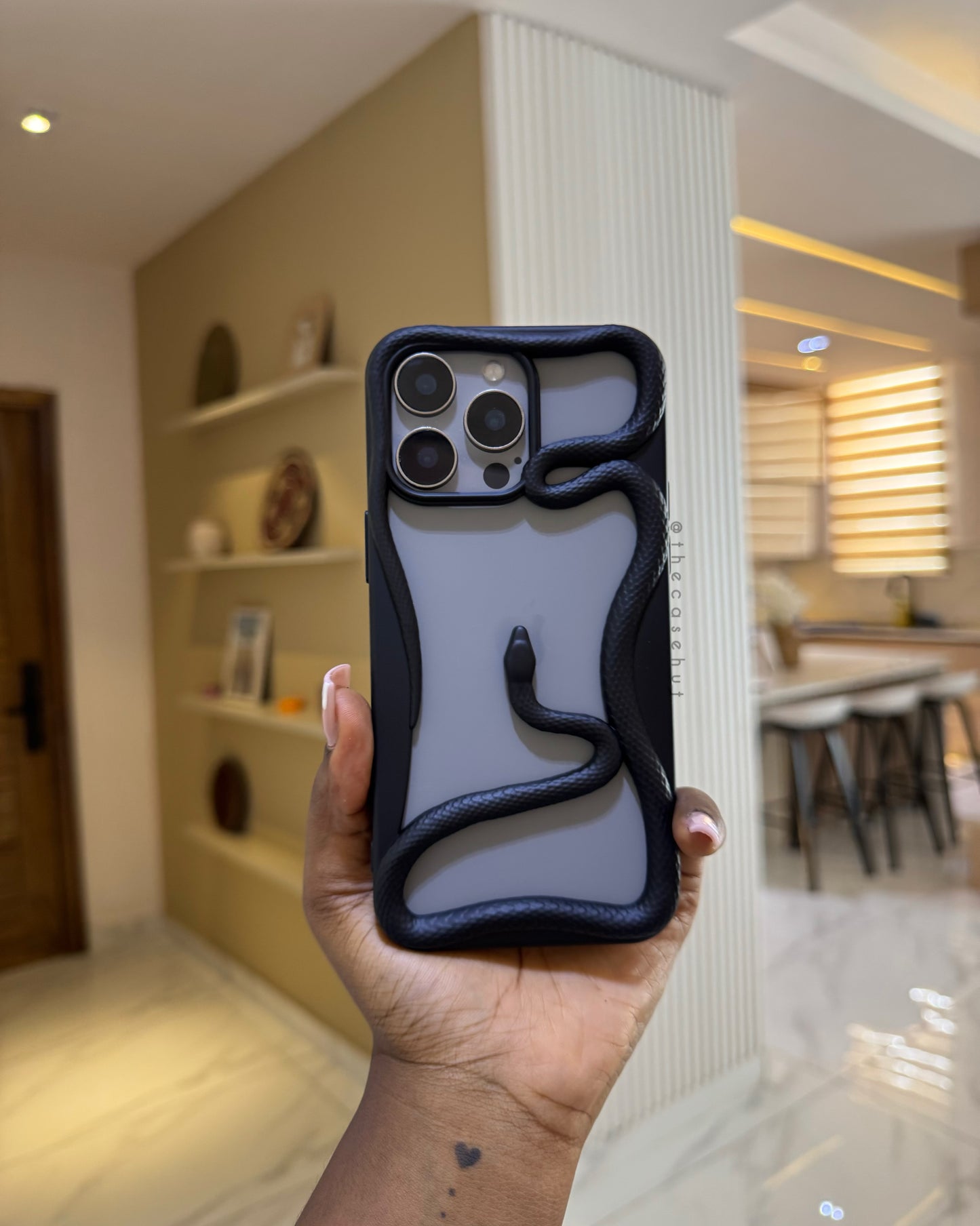 Black Venom Hollow Case