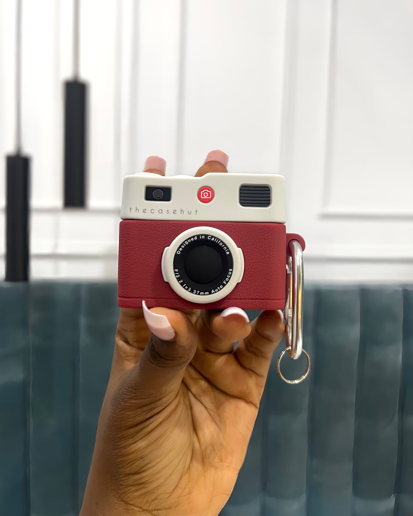 3D Camera Airpods Case