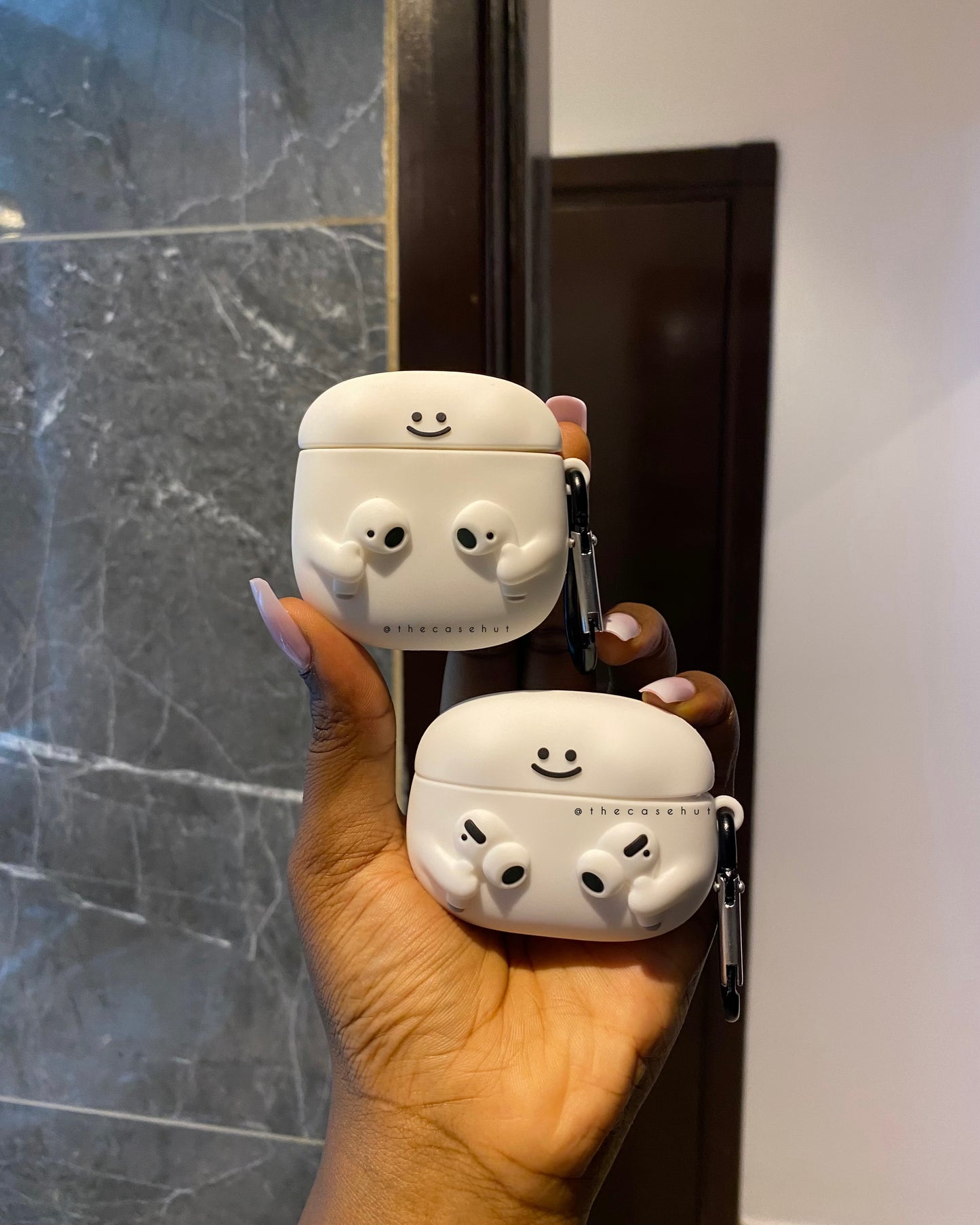 Smiley Earphones Airpods Case