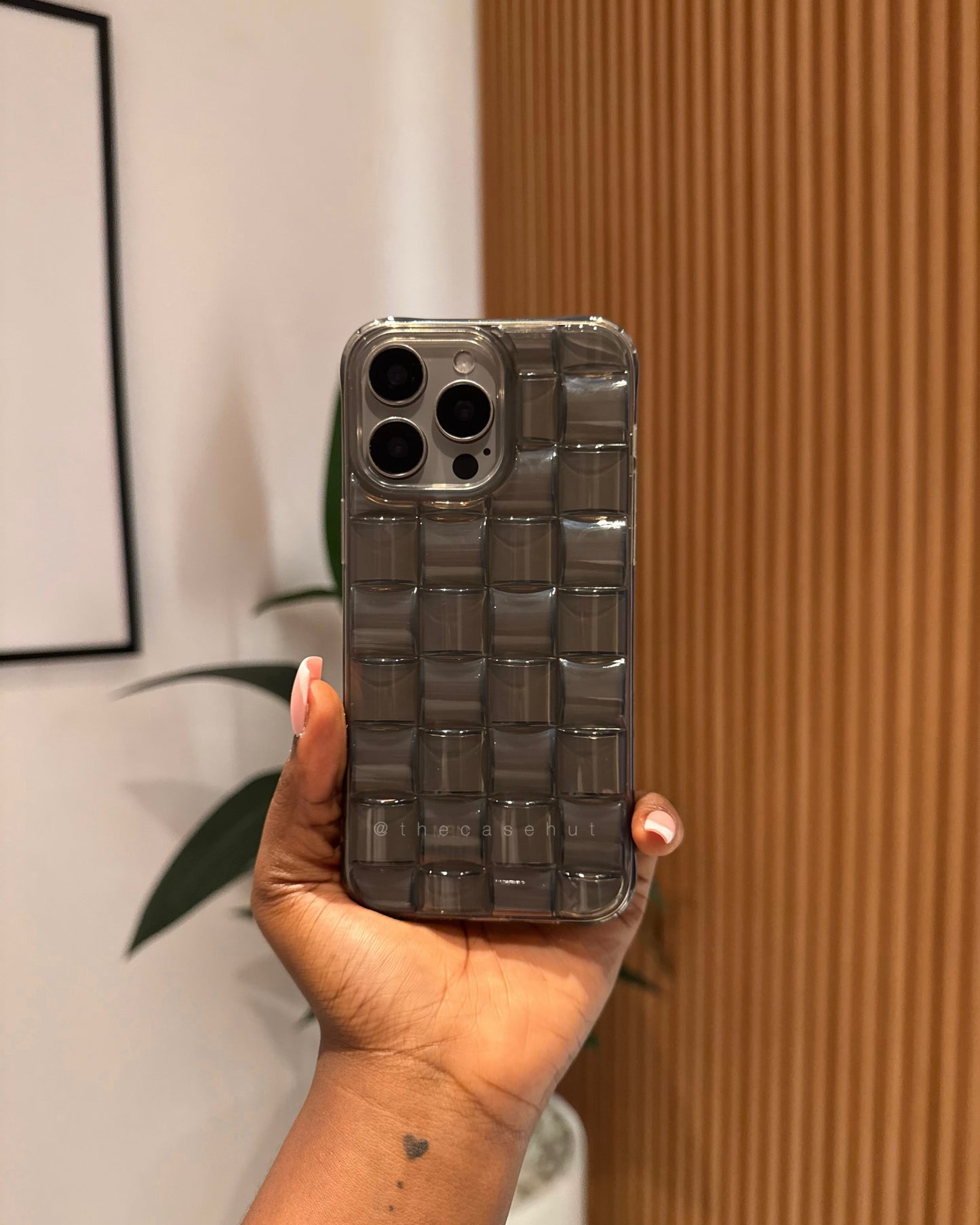 Prism Grid Clear Case