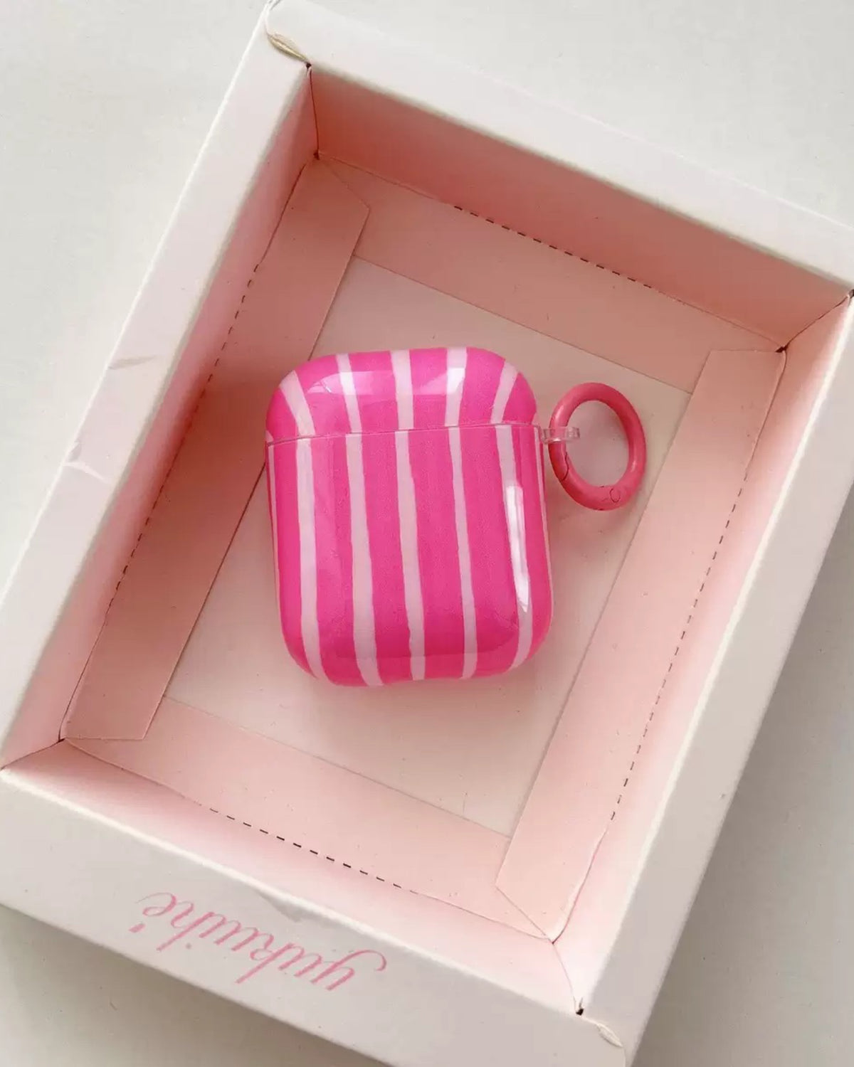 Striped Airpods Case