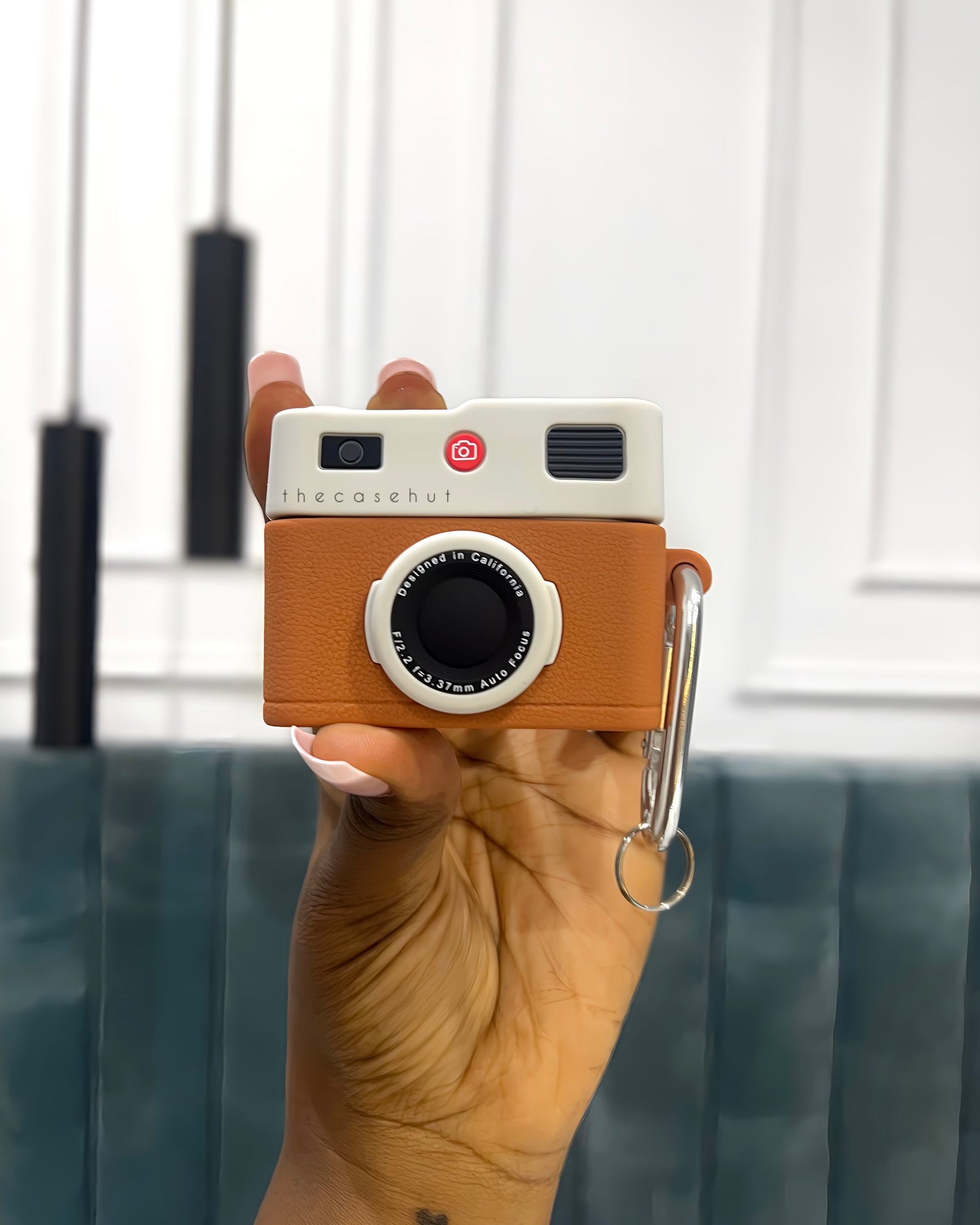 3D Camera Airpods Case