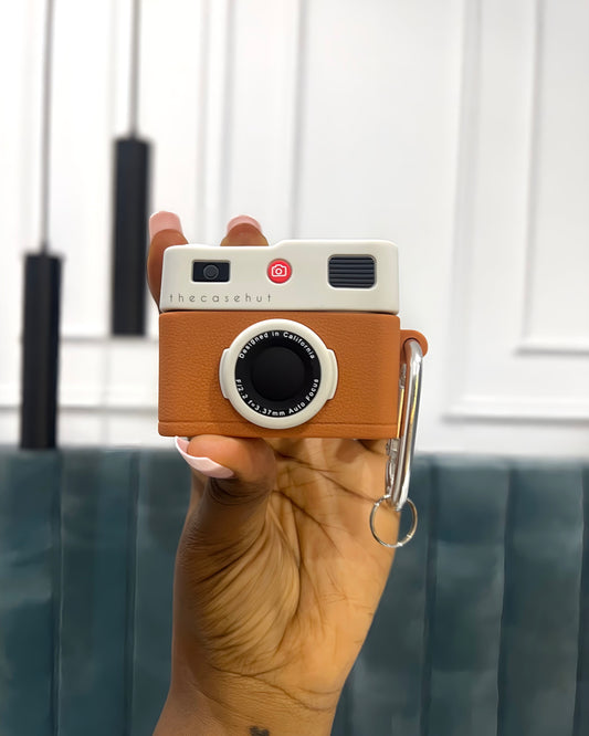 3D Camera Airpods Case