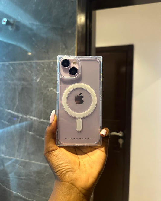 Clear Magsafe Square Case