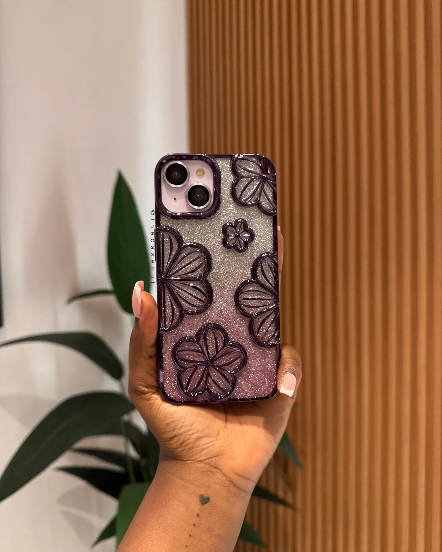 Floral Clear Phonecase