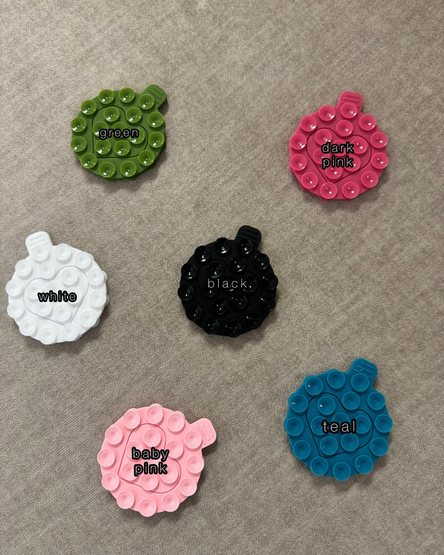 Heart Suction Phone Mount