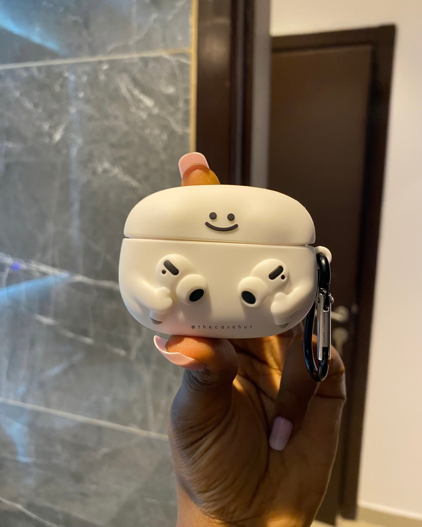 Smiley Earphones Airpods Case