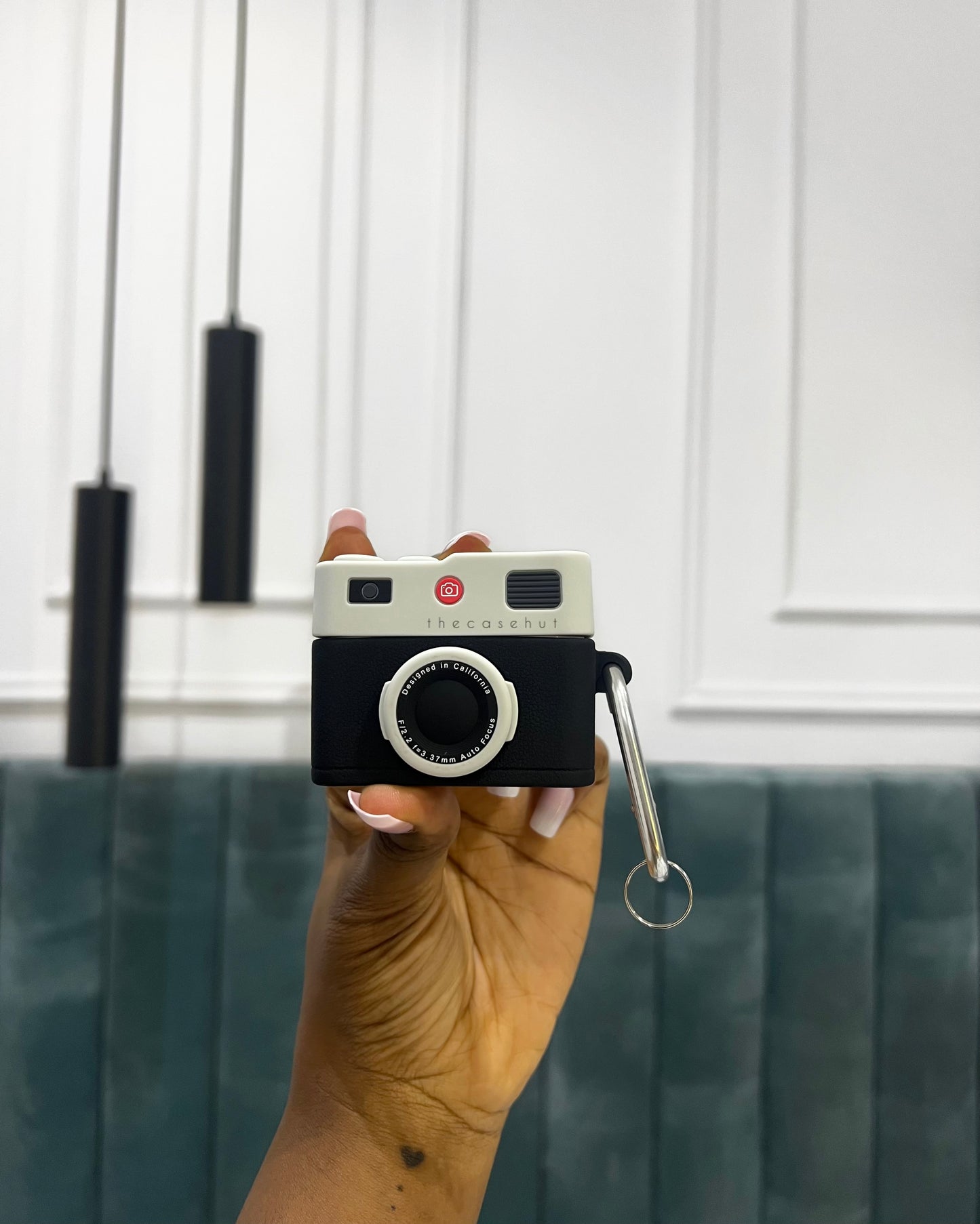 3D Camera Airpods Case