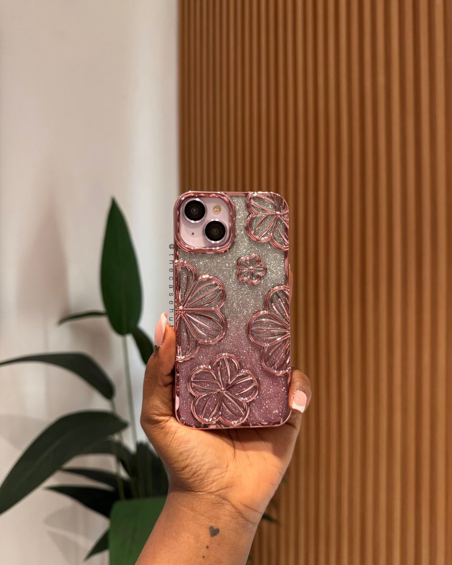 Floral Clear Phonecase