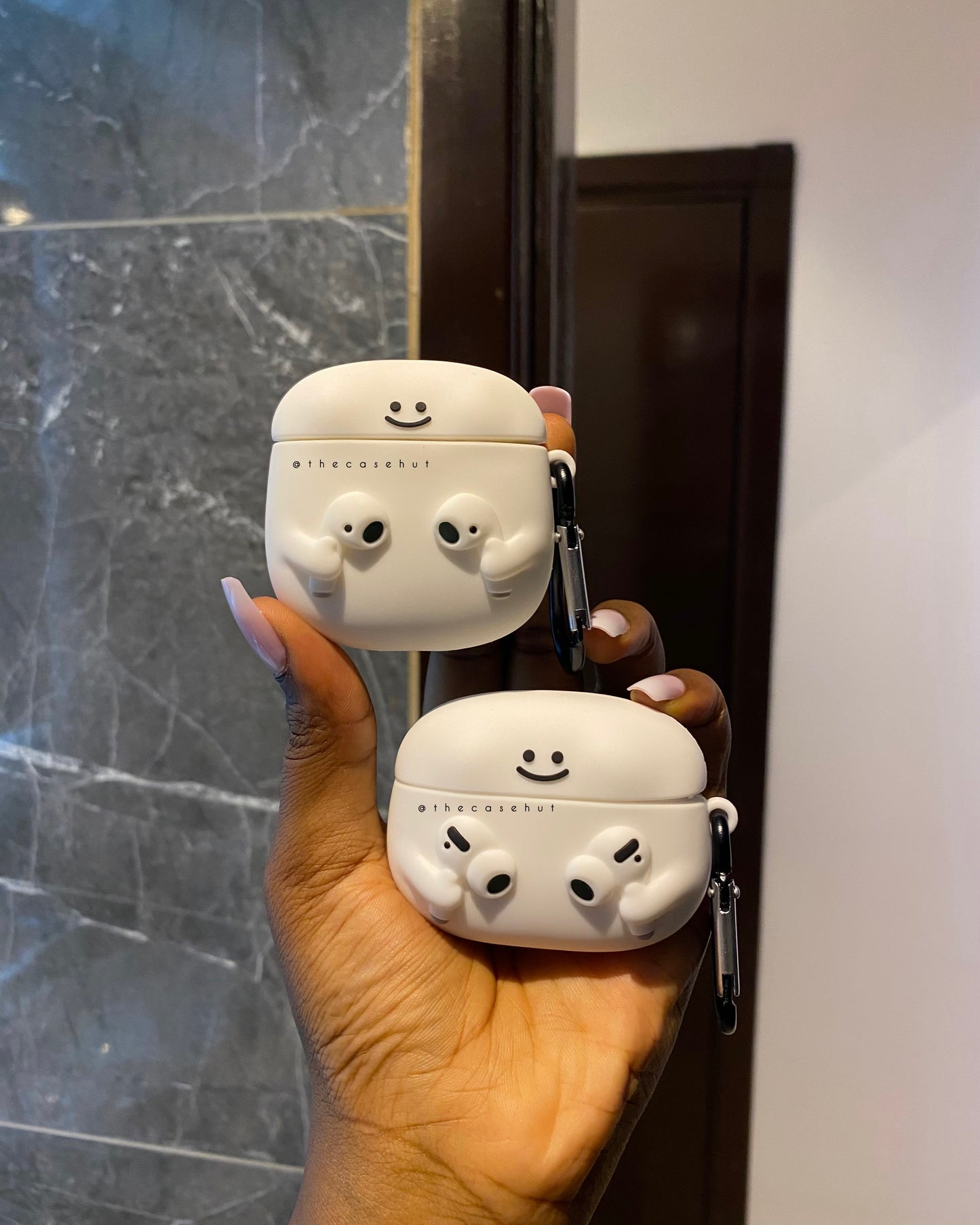 Smiley Earphones Airpods Case