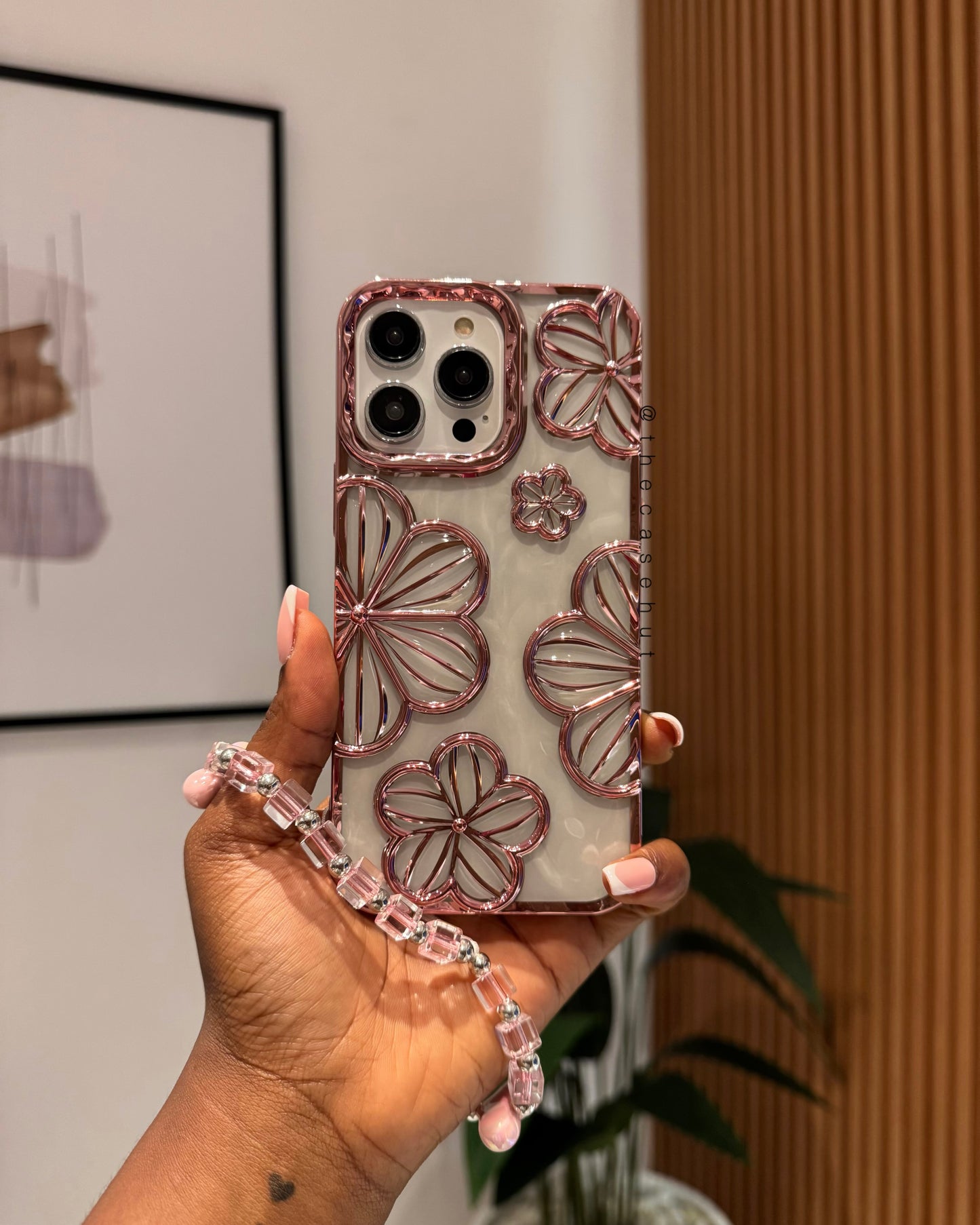 Floral Clear Phonecase