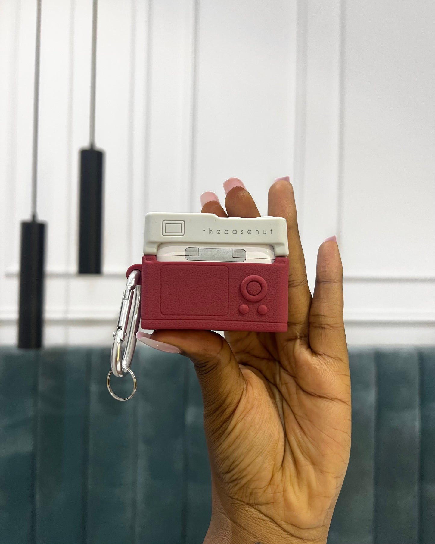 3D Camera Airpods Case