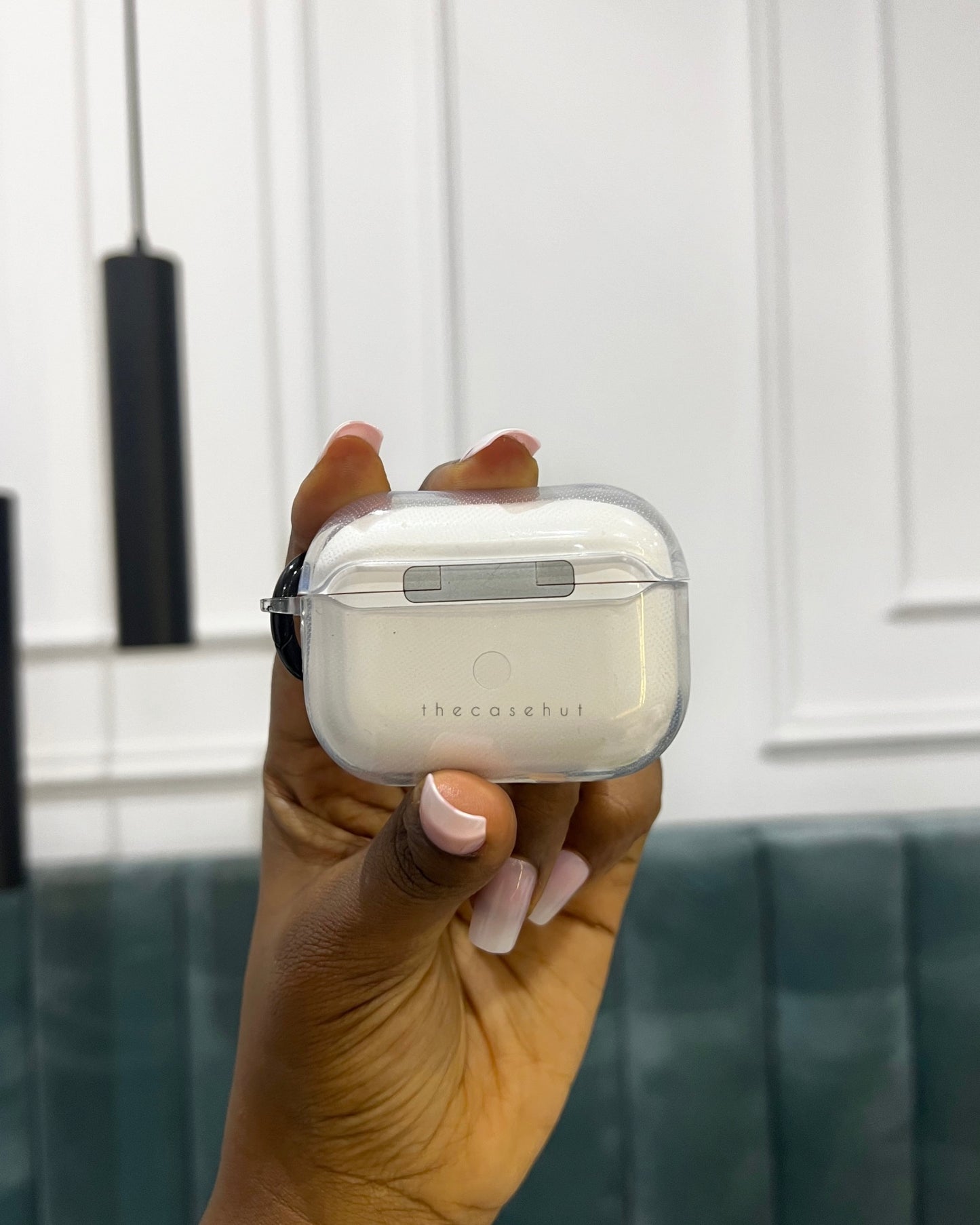 Clear Finger Airpods Case