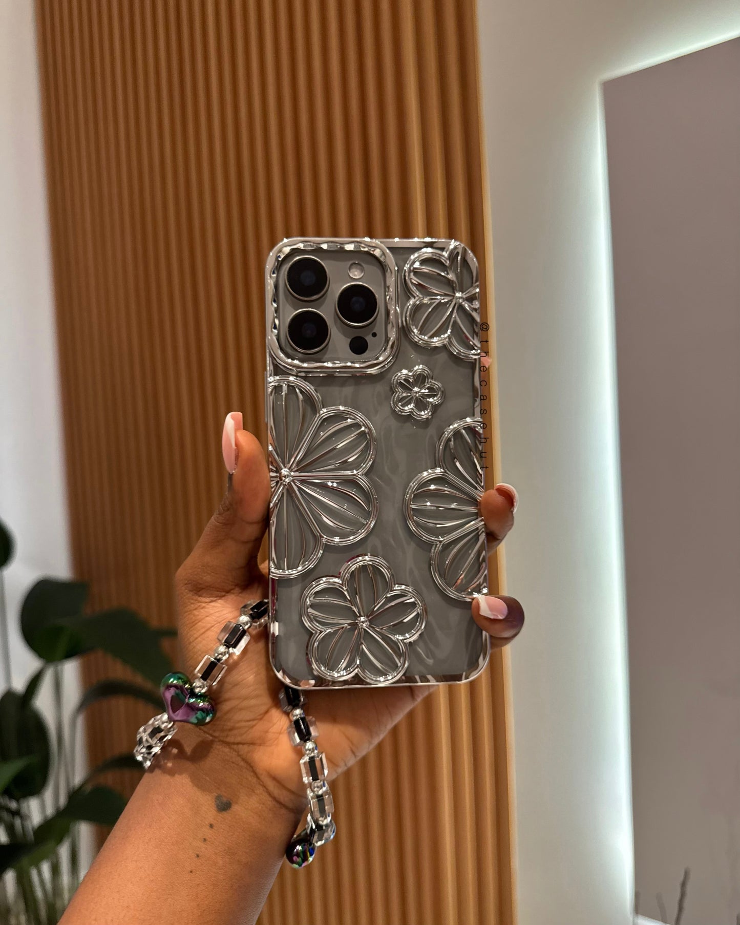 Floral Clear Phonecase