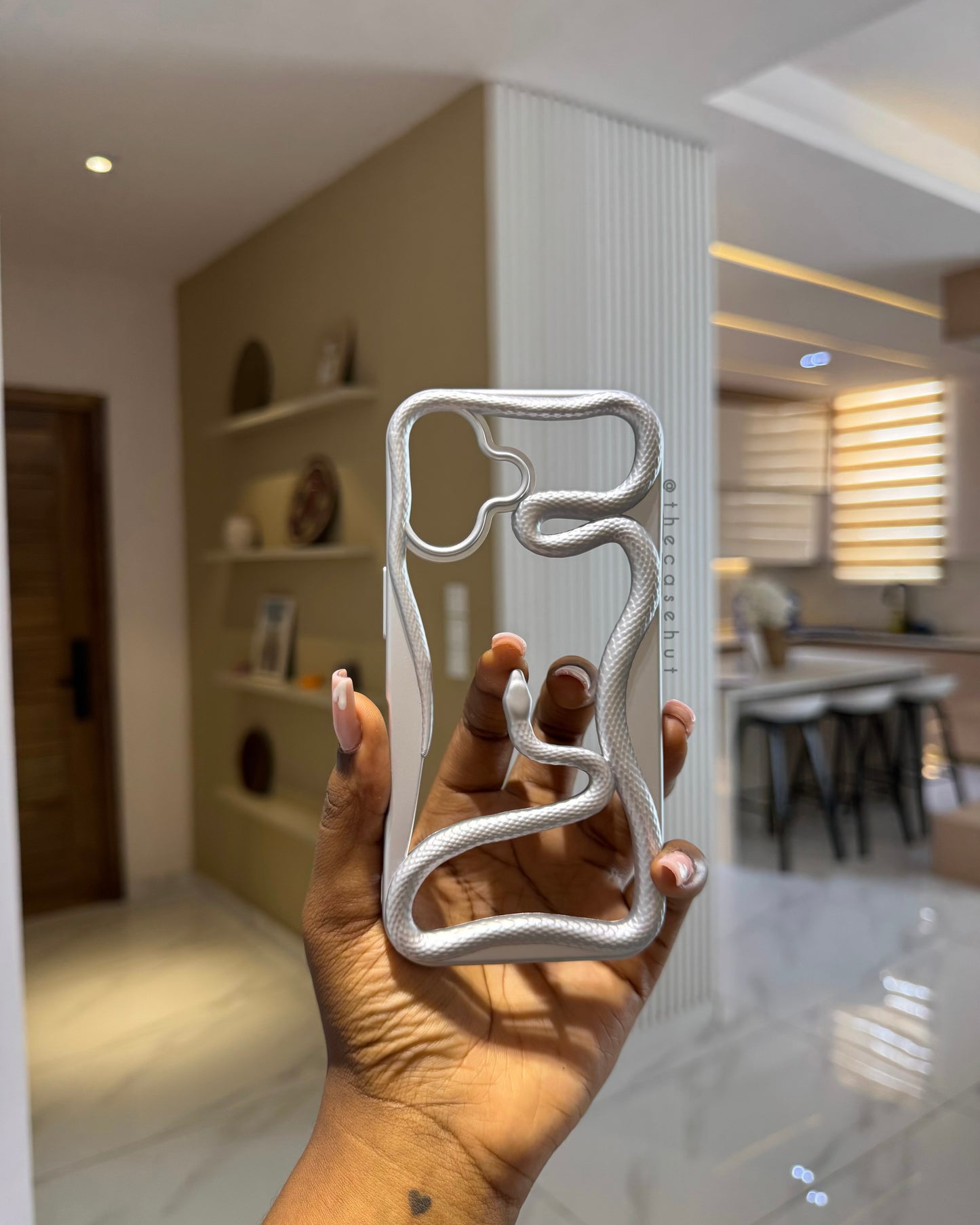 Silver Venom Hollow Case