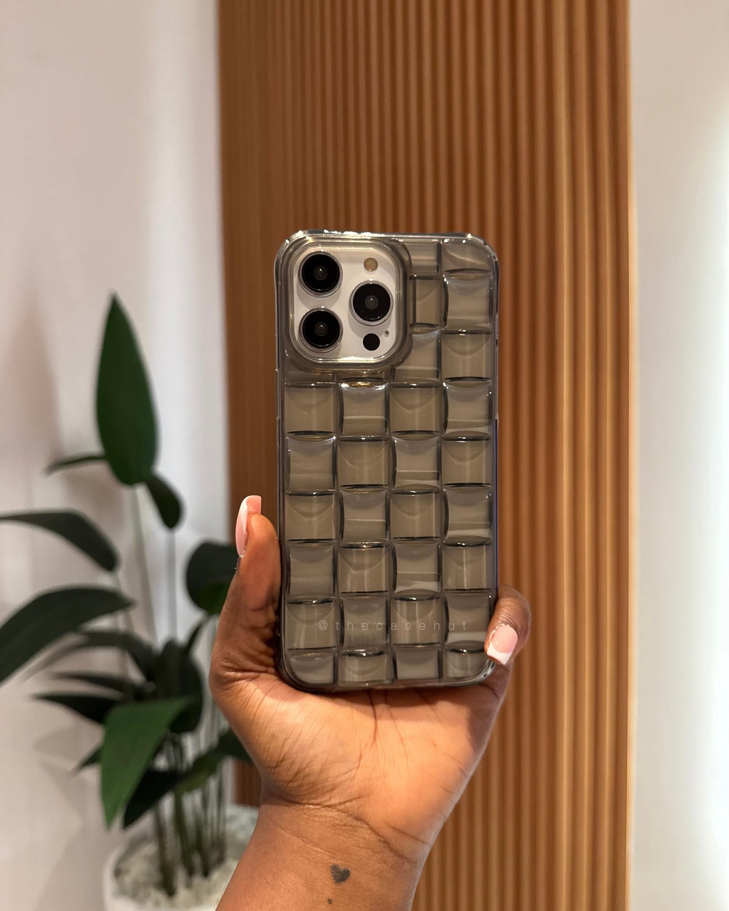 Prism Grid Clear Case