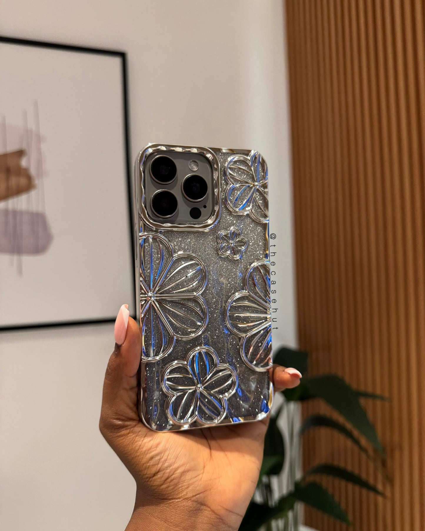 Floral Clear Phonecase