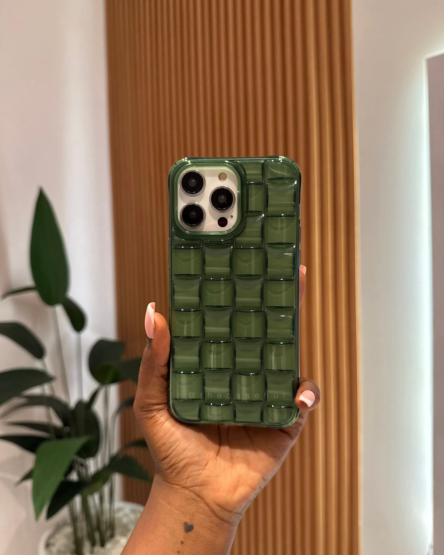 Prism Grid Clear Case