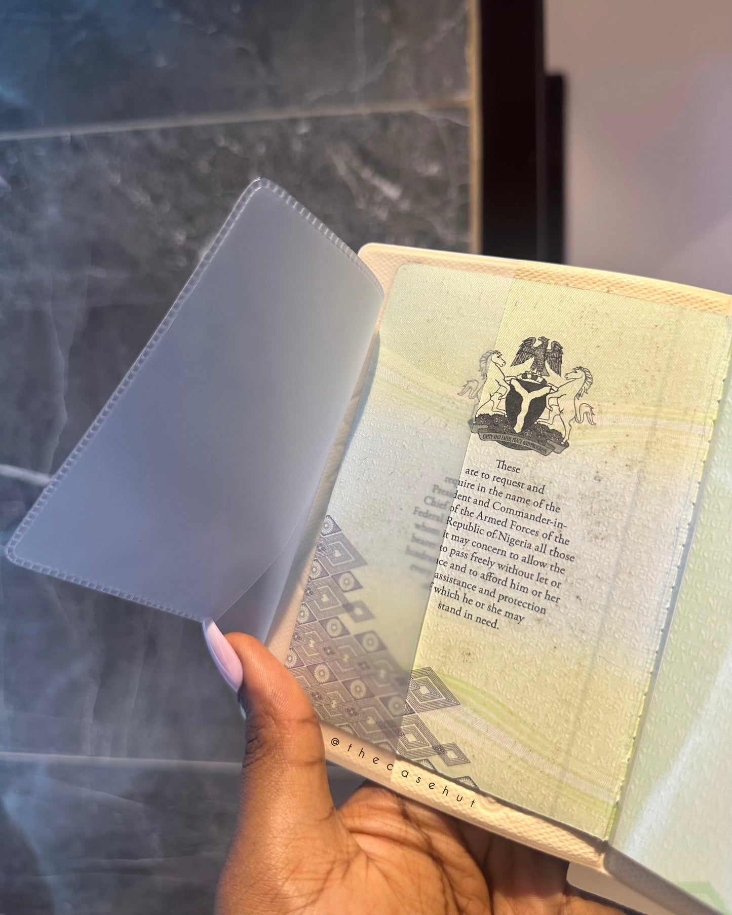 Passport Cover/Luggage tag