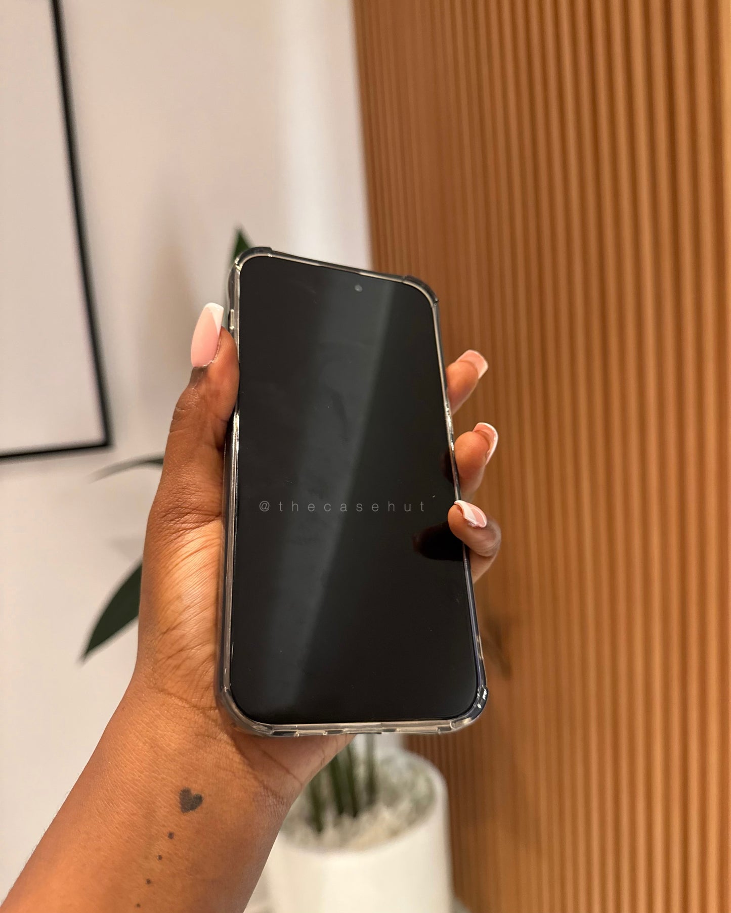 Prism Grid Clear Case