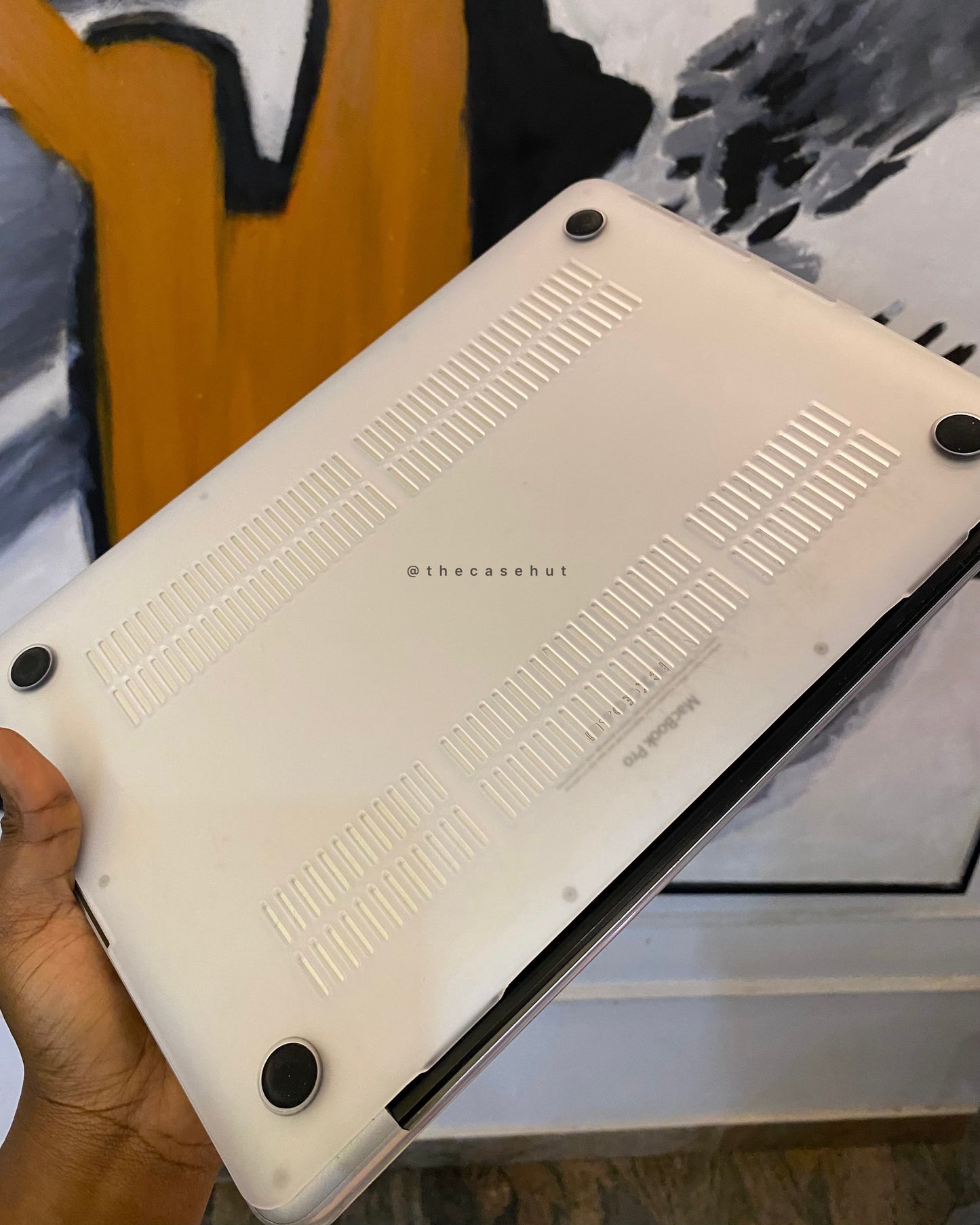 Pink Heart Macbook case