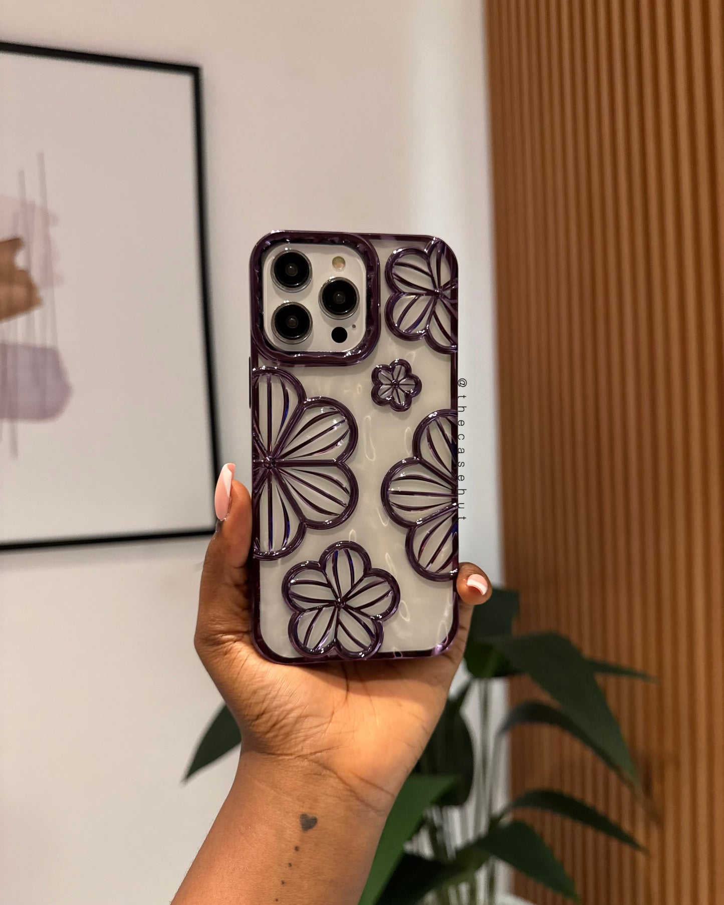 Floral Clear Phonecase