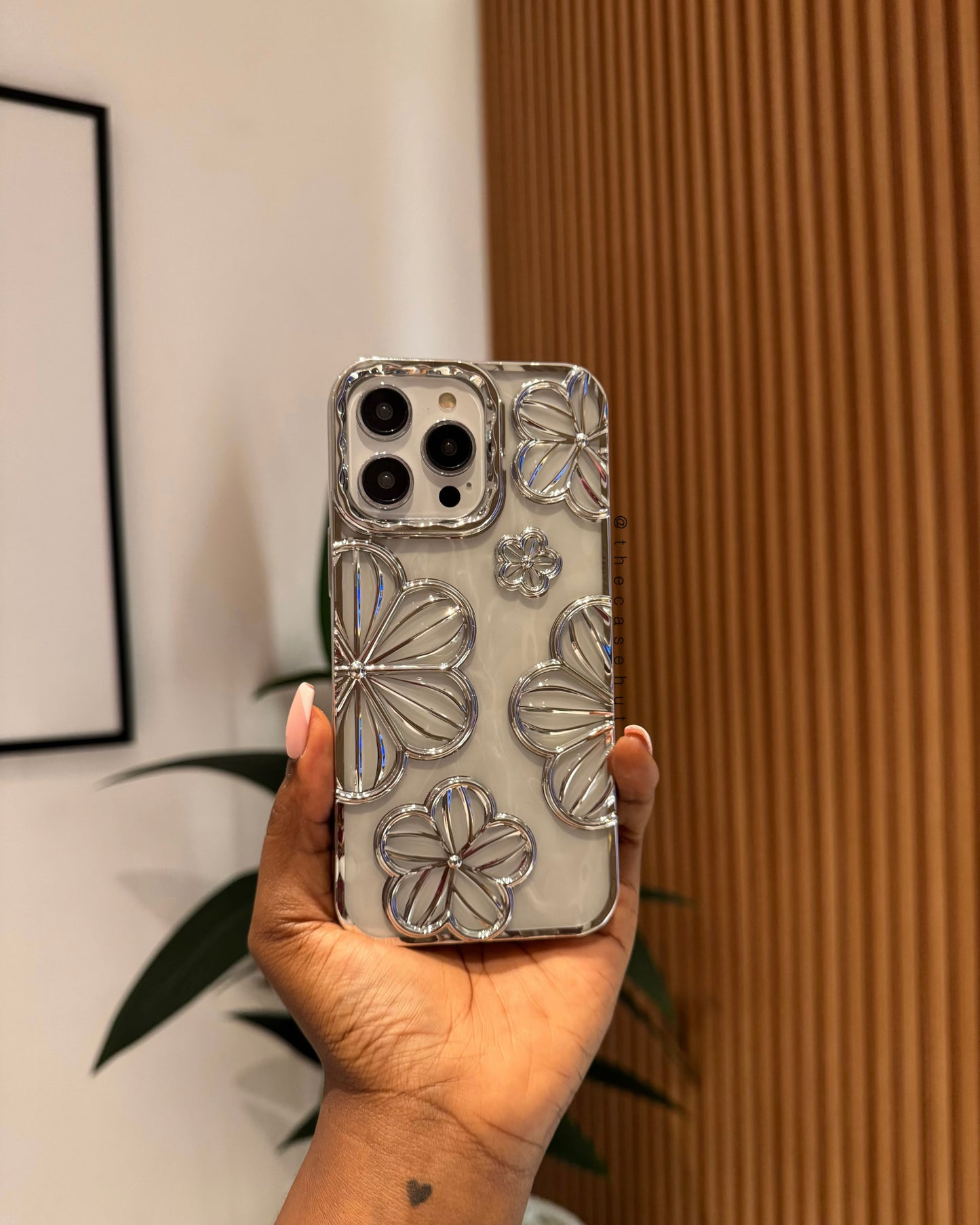 Floral Clear Phonecase
