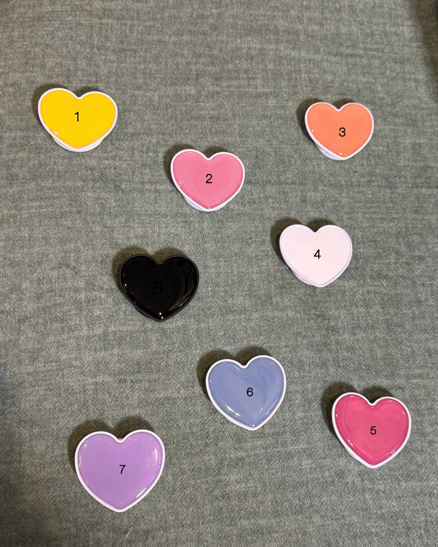 Plain Heart Popsocket