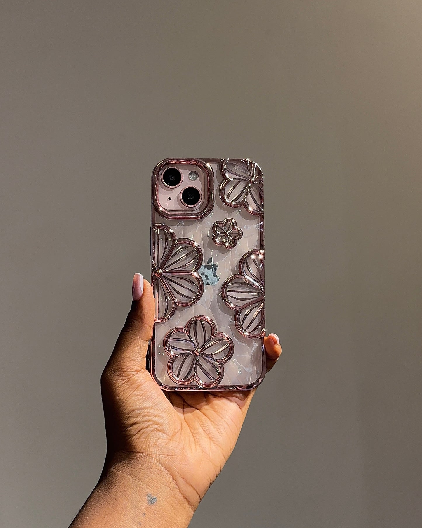 Floral Clear Phonecase
