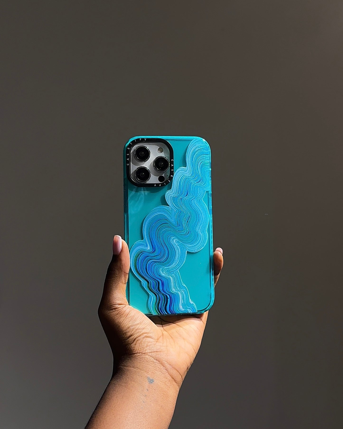 Clear Green Paint Case