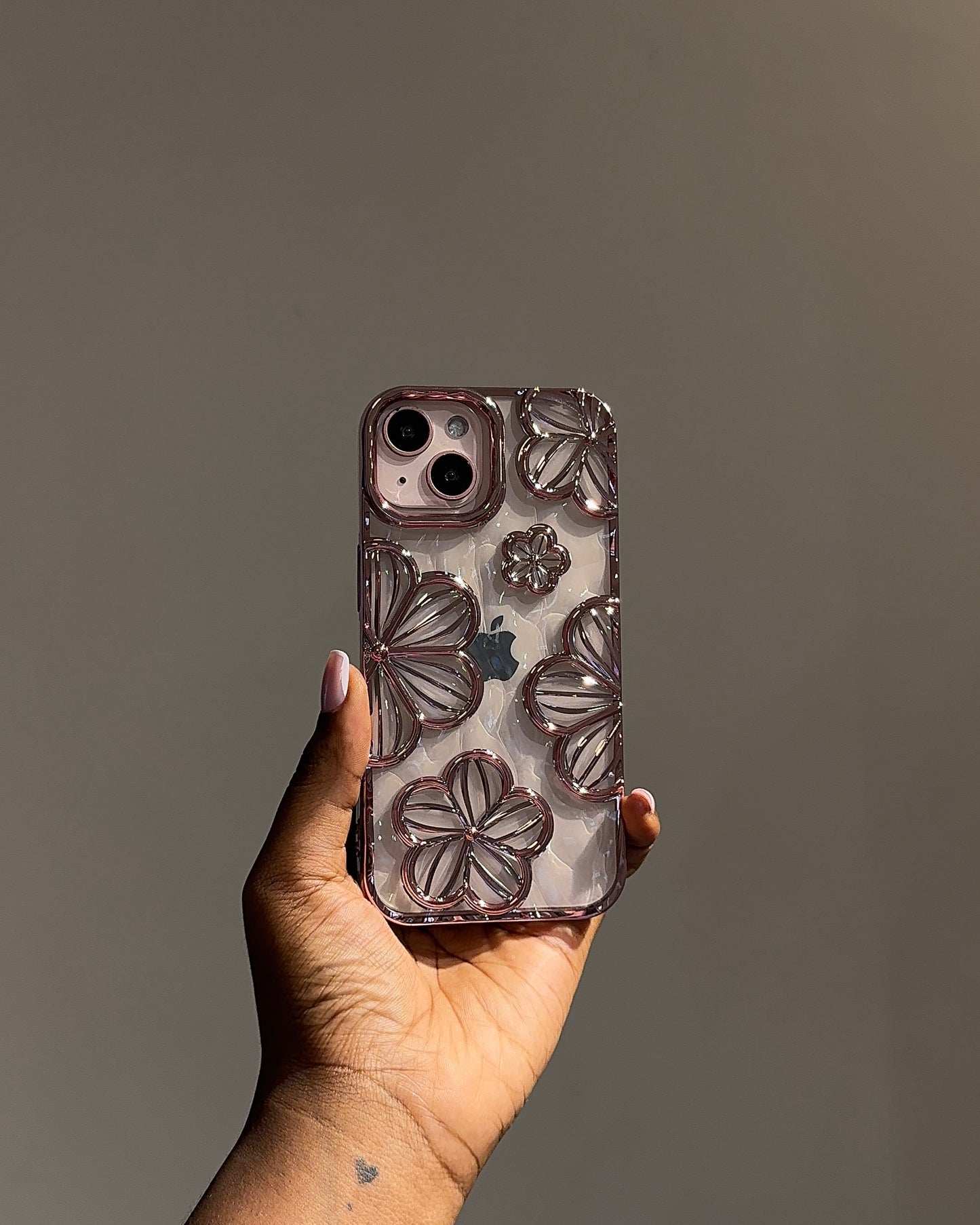 Floral Clear Phonecase