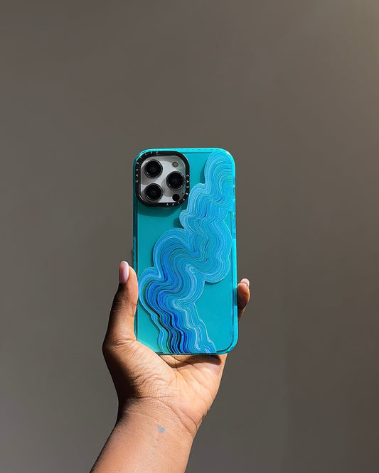 Clear Green Paint Case